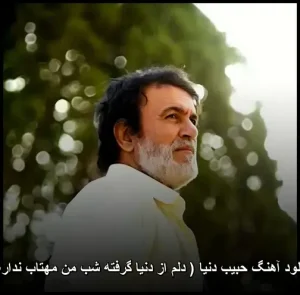 دانلود آهنگ معروف حبیب دنیا ( دلم از دنیا گرفته شب من مهتاب نداره )