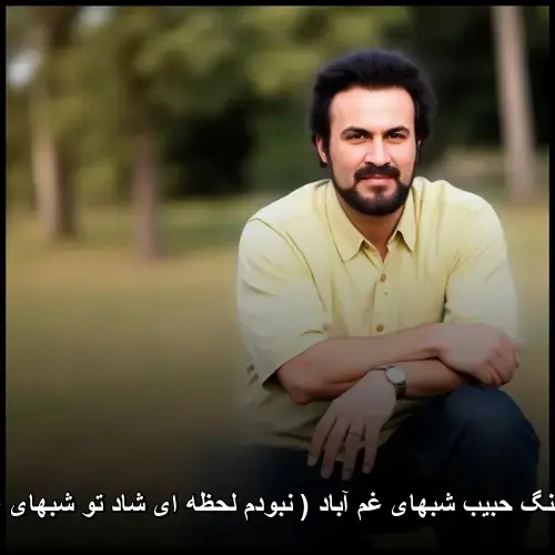 غم آباد ( نبودم لحظه ای شاد تو شبهای غم آباد ) - حبیب