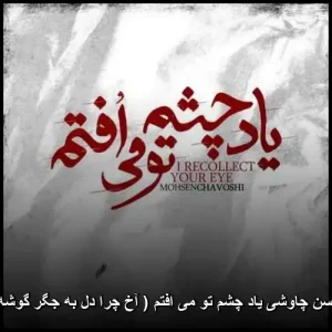 دانلود آهنگ محسن چاوشی یاد چشم تو می افتم ( آخ چرا دل به جگر گوشه ی مردم بستم )