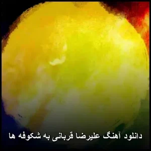 دانلود آهنگ علیرضا قربانی به شکوفه ها | با کیفیت عالی و متن کامل دانلود آهنگ علیرضا قربانی به شکوفه ها | با کیفیت عالی و متن کامل