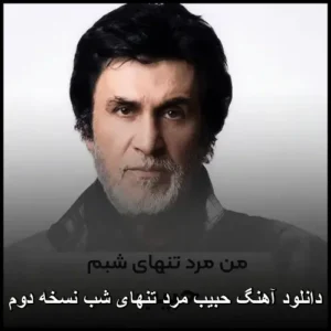 دانلود آهنگ حبیب مرد تنهای شب نسخه دوم | کیفیت عالی + متن