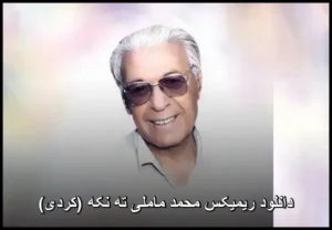 دانلود آهنگ ریمیکس محمد ماملی ته نکه (کردی)